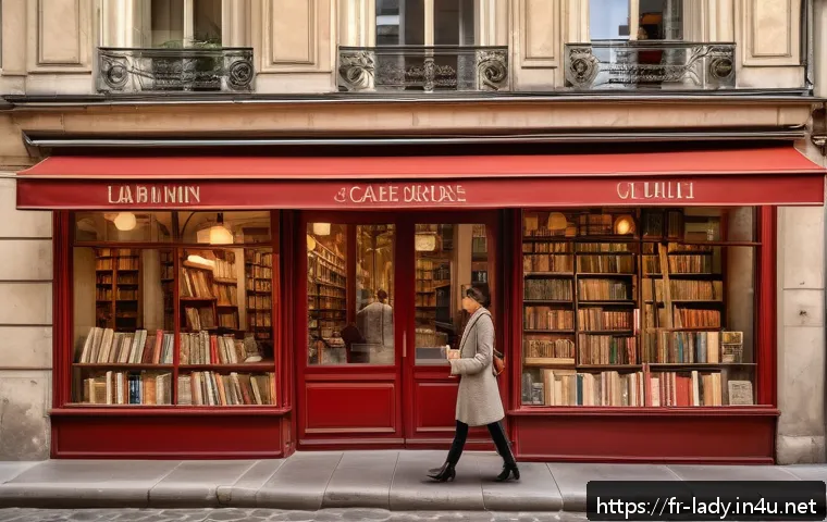 파리 명소와 레이디버그의 관계 - A charming covered passage in Paris during a soft golden afternoon, featuring vintage artisan shops ...